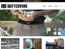 Tablet Screenshot of buttcovers.com